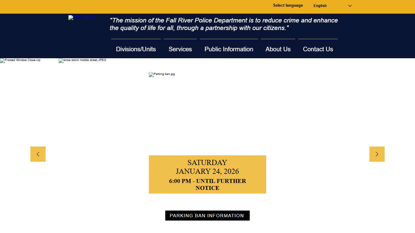 City of Fall River Police Department